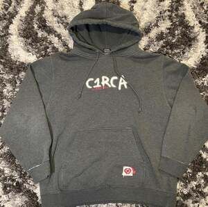 Vintage C1RCA Skateboard Graffiti Logo Hoodie Charcoal Heather Medium